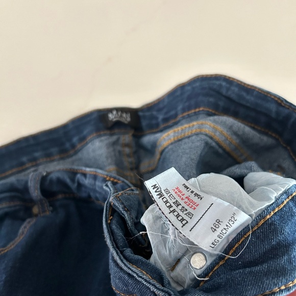 Boohoo Man Denim Blue Jeans Size 46R - Picture 3 of 3